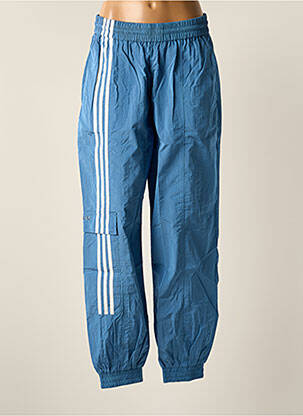 Jogging broderie galons latéraux taille normale bleu ADIDAS femme