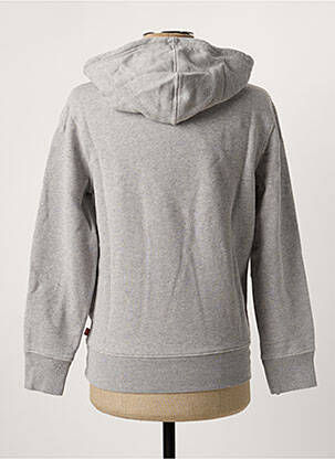 Sweat-shirt à capuche tissage jersey manches longues gris LEVI'S homme