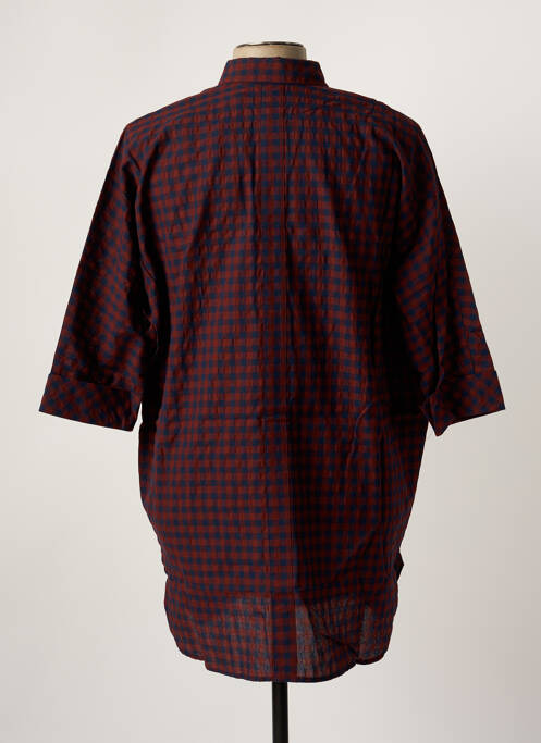 Chemise manches courtes rouge LOUCHE homme