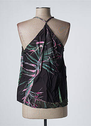Top manches bretelles ajustables fines bretelles noir LPB femme