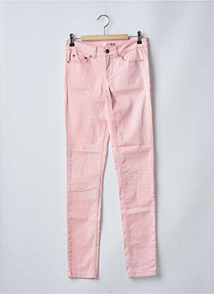 Pantalon slim stretch taille normale rose LPB femme