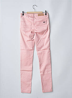 Pantalon slim stretch taille normale rose LPB femme