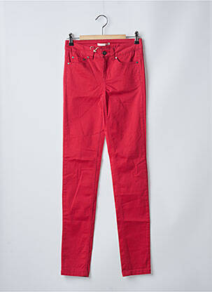 Pantalon slim stretch taille normale rose LPB femme