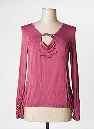 T-shirt manches longues manches longues rose MADO ET LES AUTRES femme