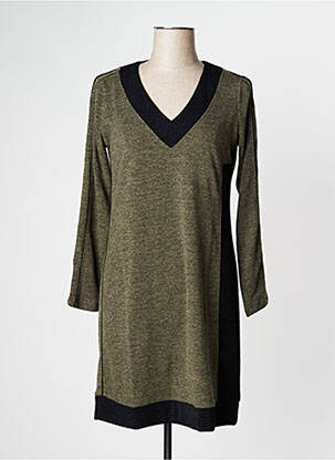 Robe courte vert MALOKA pour femme