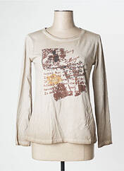 T-shirt marron LEYENDA & CO pour femme seconde vue
