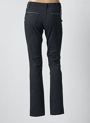 Pantalon slim tissage popeline taille normale gris WALTRON femme