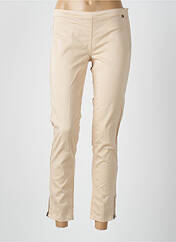 Pantalon slim beige MADO ET LES AUTRES pour femme seconde vue