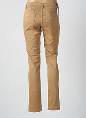 Pantalon slim beige WALTRON pour femme seconde vue