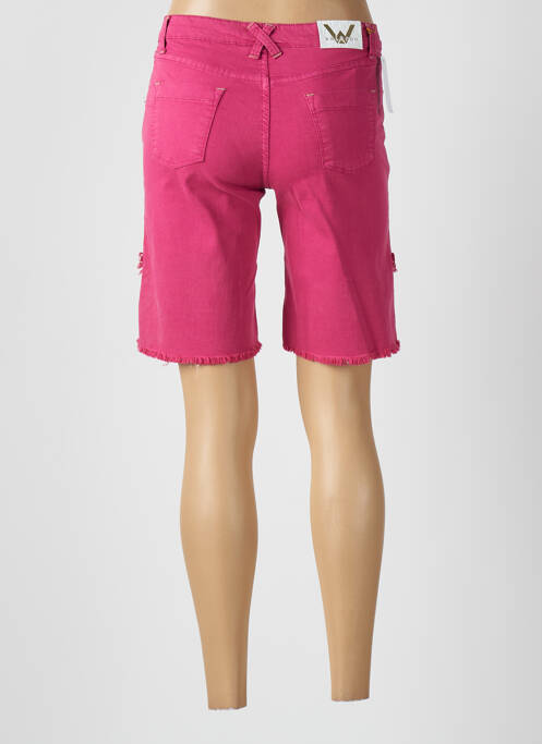 Bermuda rose WALTRON pour femme