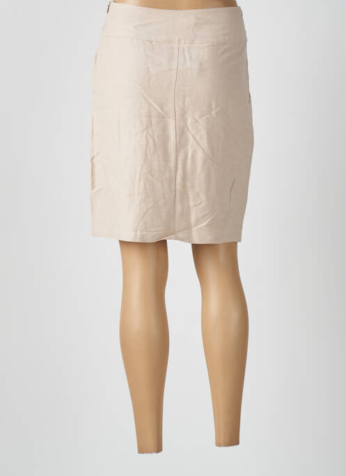 Jupe mi-longue beige MADO ET LES AUTRES pour femme