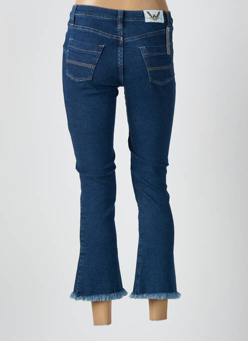 Pantalon 7/8 bleu WALTRON pour femme