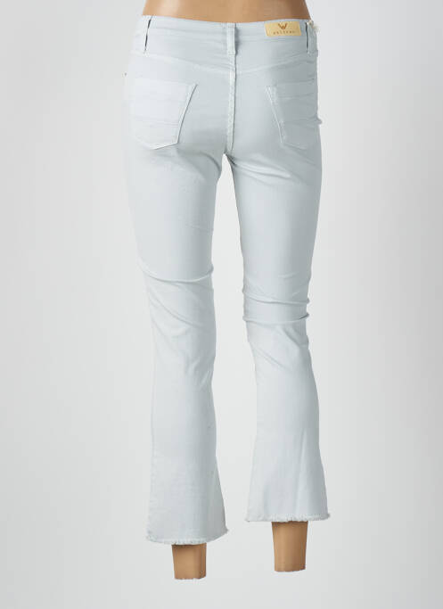 Pantalon 7/8 bleu WALTRON pour femme