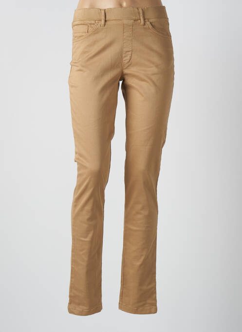 Pantalon slim beige WALTRON pour femme