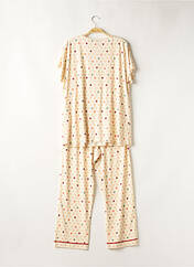 Pyjama beige LE CHAT pour femme seconde vue