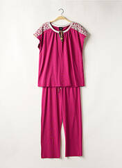 Pyjama violet LE CHAT pour femme seconde vue