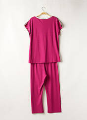 Pyjama violet LE CHAT pour femme seconde vue