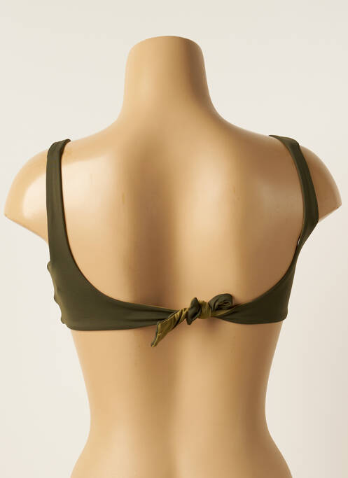 Haut de maillot de bain vert KIWI pour femme