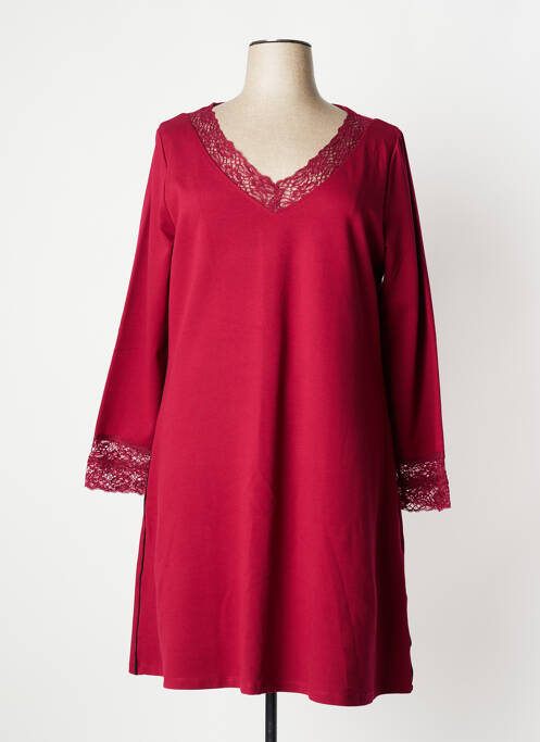 Robe mi-longue rouge MALOKA pour femme