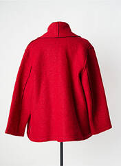 Manteau court rouge FRANCK ANNA pour femme seconde vue