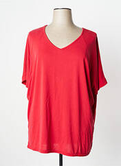 T-shirt rouge JEAN MARC PHILIPPE pour femme seconde vue