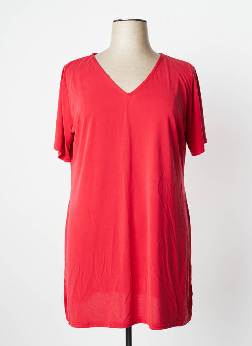 T-shirt rouge JEAN MARC PHILIPPE pour femme