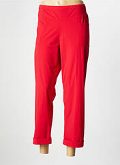 Pantalon 7/8 rouge MALOKA pour femme seconde vue