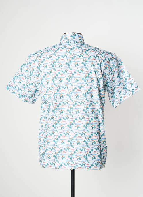 Chemise manches courtes bleu CHARLES LE GOLF pour homme