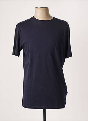 T-shirt stretch manches courtes bleu STRELLSON homme