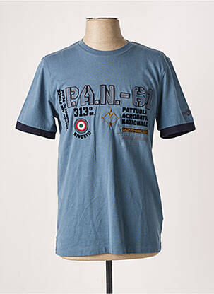 T-shirt bleu AERONAUTICA pour homme