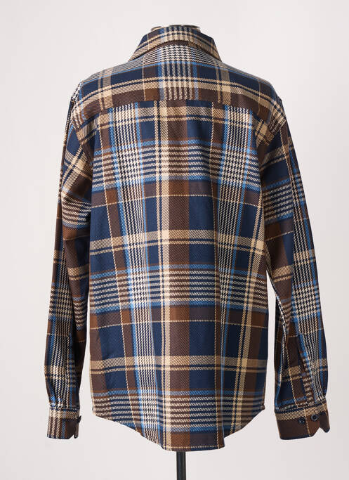 Chemise manches longues bleu GANT pour homme