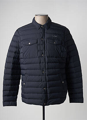 Doudoune manches longues sans capuche bleu AEROSOLES homme