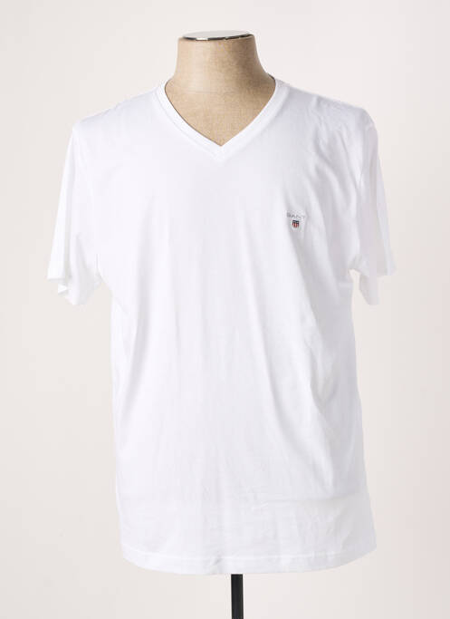 T-shirt blanc GANT pour homme