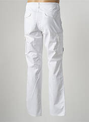Pantalon cargo blanc AERONAUTICA pour homme seconde vue