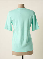 T-shirt bleu SIGNATURE pour femme seconde vue