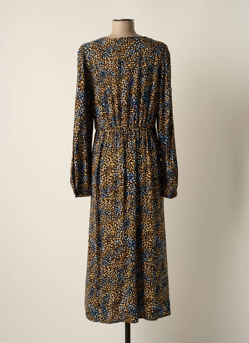 Robe longue marron B.YOUNG pour femme