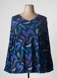 T-shirt manches longues manches longues bleu AGATHE & LOUISE femme