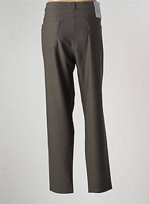 Pantalon slim taille élastique taille normale vert EAST DRIVE femme