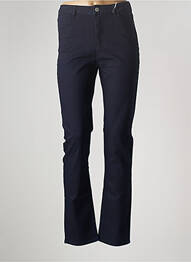 Jeans coupe droite stretch taille normale bleu KANOPE femme