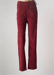 Pantalon droit rouge S.QUISE pour femme seconde vue