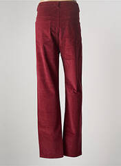 Pantalon droit rouge S.QUISE pour femme seconde vue