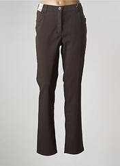 Pantalon slim marron GERKE MY PANTS pour femme seconde vue