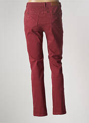 Pantalon slim rouge AGATHE & LOUISE pour femme seconde vue