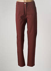 Pantalon slim rouge AGATHE & LOUISE pour femme seconde vue