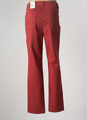 Pantalon slim rouge GERKE MY PANTS pour femme seconde vue