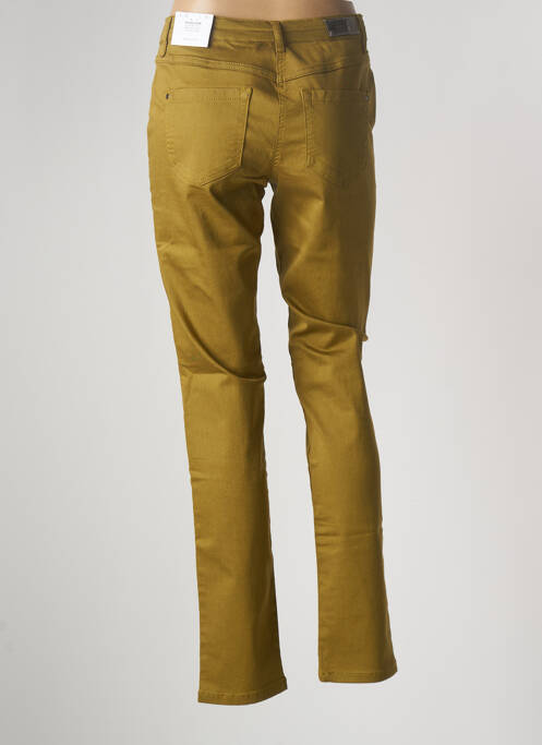 Pantalon droit stretch taille normale vert BRANDTEX femme