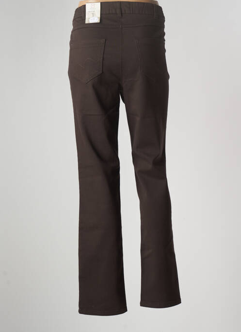 Pantalon slim marron GERKE MY PANTS pour femme