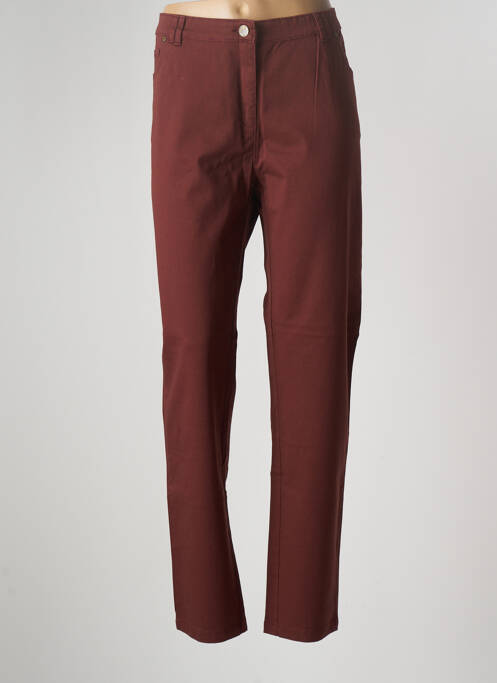 Pantalon slim rouge AGATHE & LOUISE pour femme