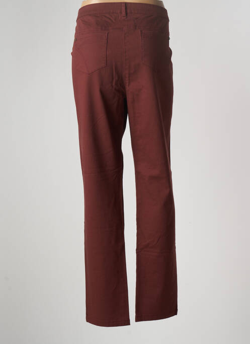 Pantalon slim rouge AGATHE & LOUISE pour femme