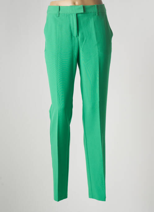 Pantalon slim vert BRANDTEX pour femme